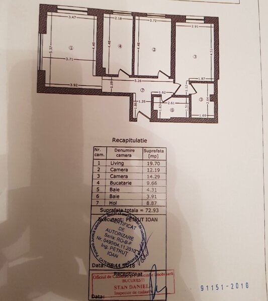 Drumul Taberei, GranVia Plaza, 3 camere, mobilat si utilat premium